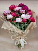 Mazzo stelo lungo di Peonie